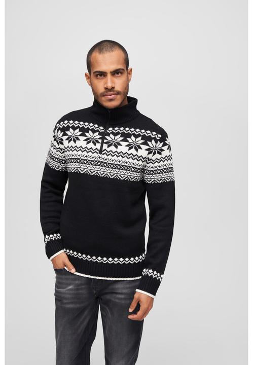 Image du produit Brandit Pull en laine norvégien Taille M Couleur Noir (M)