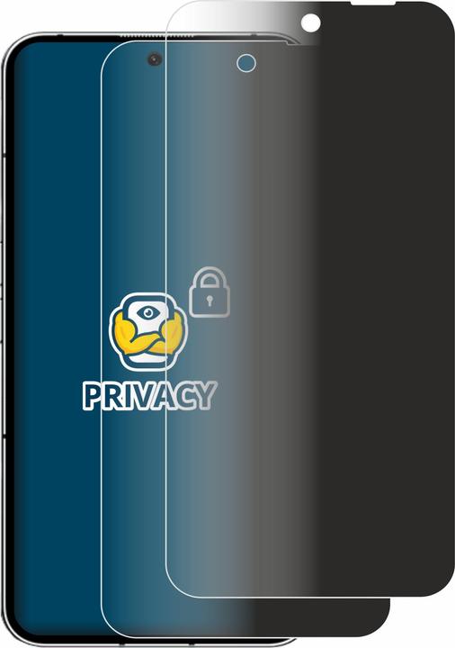 Productafbeelding BROTECT Anti-spionnetje privacyfolie Beschermfolie tegen blauw licht (2 Stuk, Nothing Phone (2))