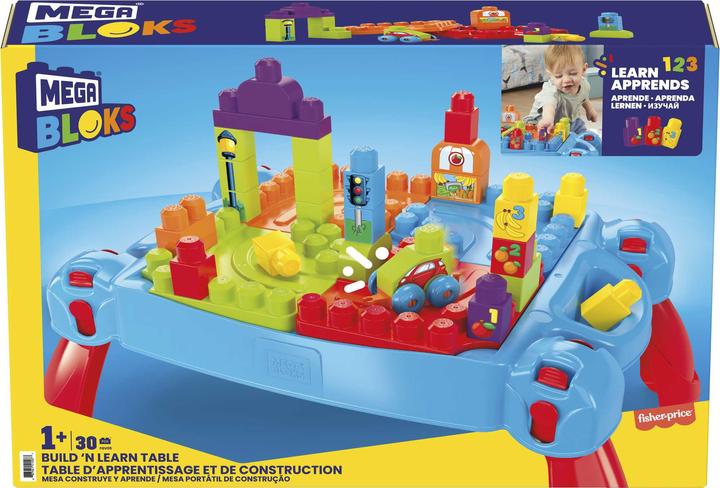 Actual product image Mega Bloks Build 'n Learn Table