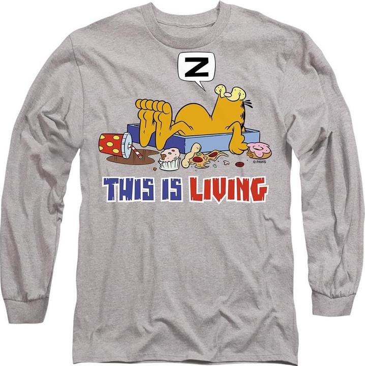 Garfield This Is Living TShirt (S)