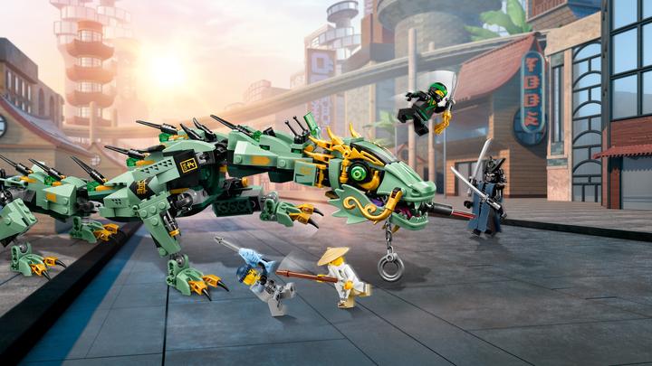 Actual product image LEGO Green Ninja Mech Dragon (70612, LEGO Ninjago)