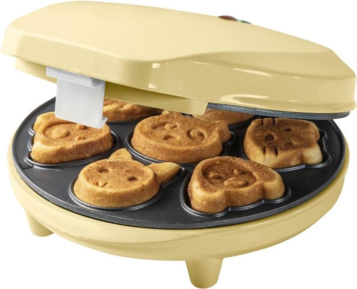 Actual product image Bestron Best waffle iron animals AAW700V 700W ye