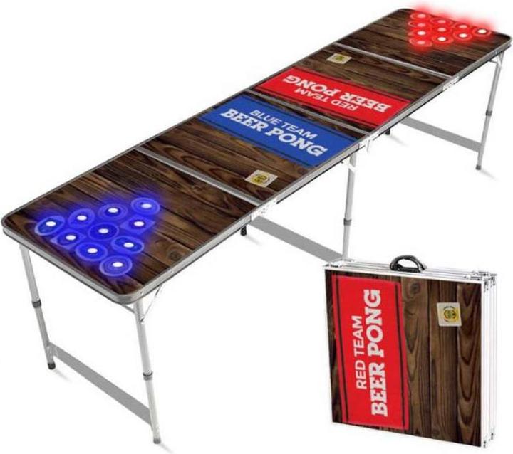 Actual product image TOP LED Beer Pong Table
