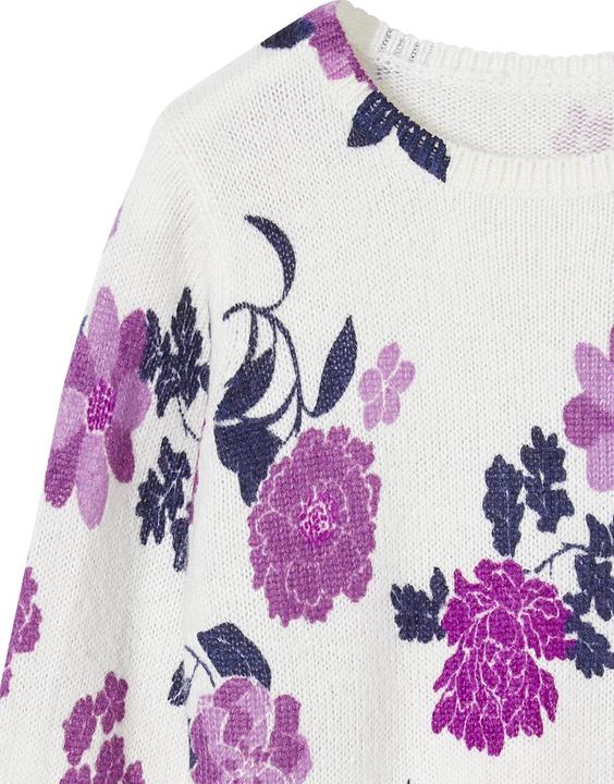 Image du produit Vertbaudet Pull fille à fleurs (86)