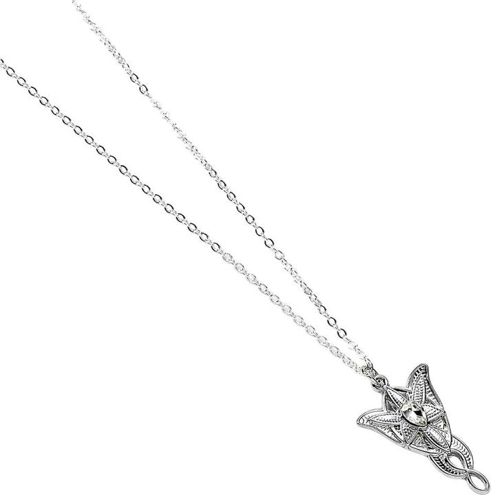 Actual product image Lord of the rings Silver Painted Necklace & Pendant (100% synthetic material)