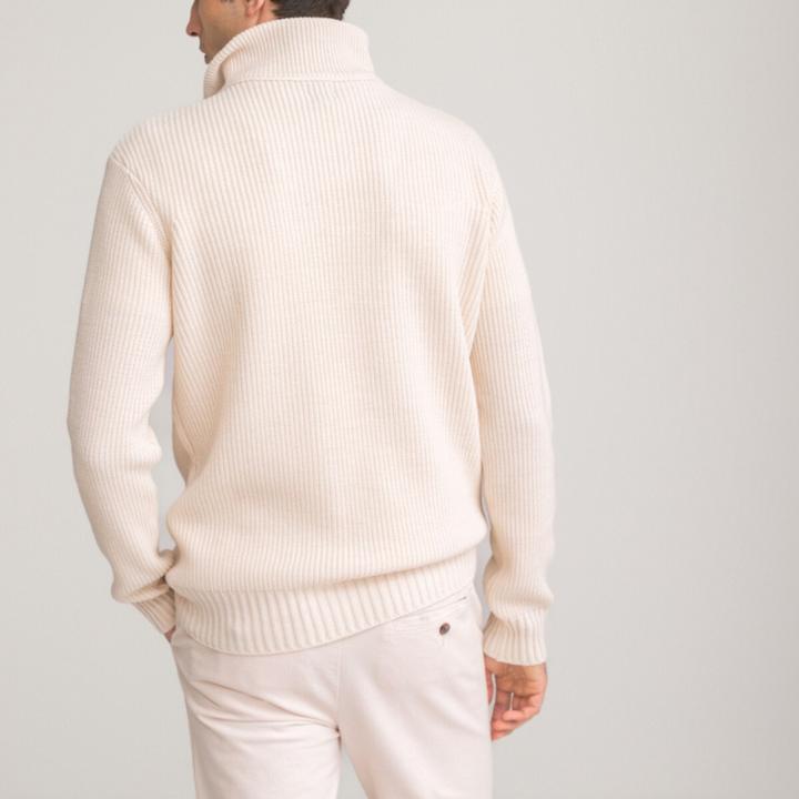 Produktbild La Redoute Collections Warmer Strickpullover im Troyer-Stil (3XL)