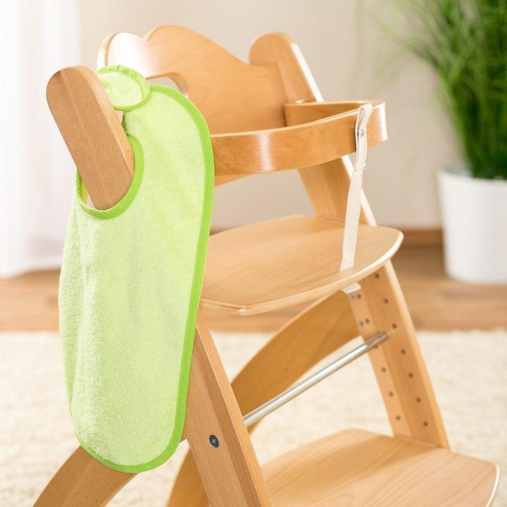 Immagine prodotto Set di 2 bavaglini giganti con bottoni a pressione - ocean lime