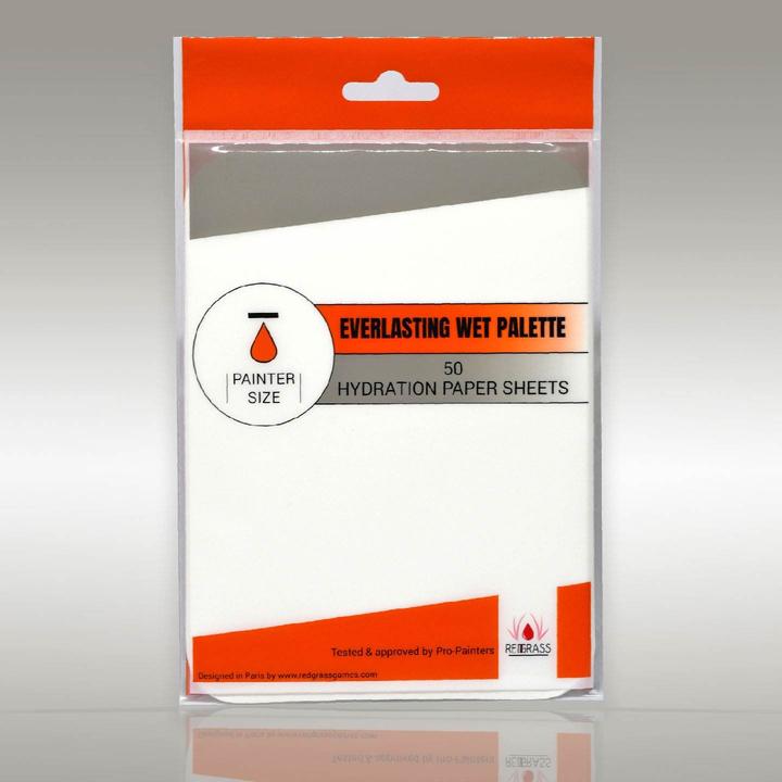 Immagine prodotto Redgrass RED-WPPP06 - Strumenti per dipingere: fogli di carta idratante per pittori