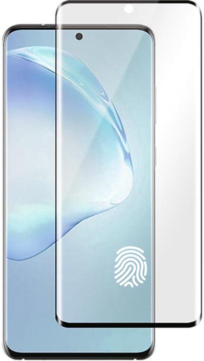 Produktbild PhoneLook 3D Tempered Glass Schutzglas schwarz (Fingerabdruck kompatibel) (1 Stück, Samsung Galaxy S10+)