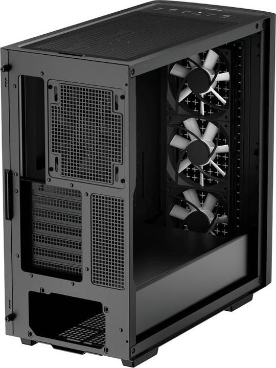 Immagine prodotto Deepcool Alloggiamento MID-TOWER CK560 Finestra laterale, Nero, Mid-Tower, Alimentatore incluso in Fede No. (E-ATX, Mini-ATX, ATX, mATX)