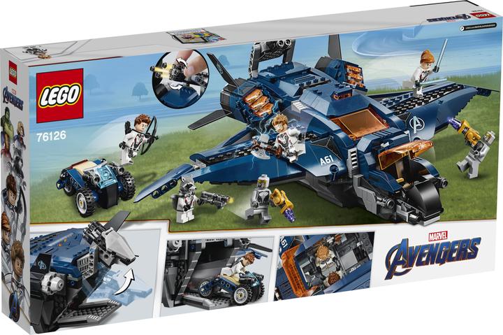 Image du produit LEGO Ultimate Avengers Quinjet (76126, LEGO Marvel)
