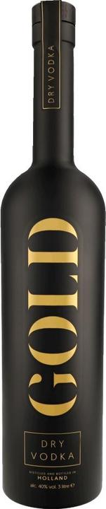 Actual product image Gold Dry Vodka + Light 40% Vol. 3l