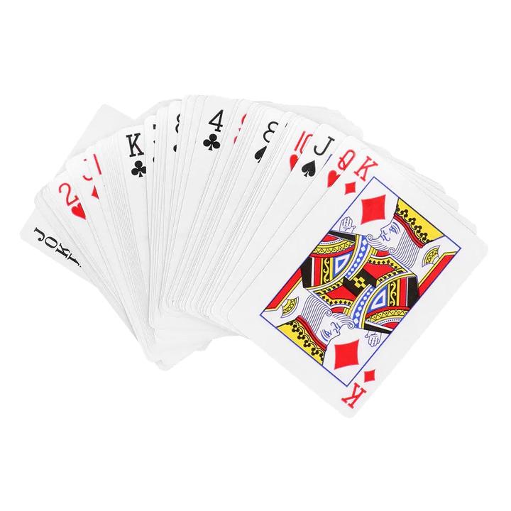 Produktbild Boland Trinkspiel Drinking Poker 120 Pokerchips, 1 Satz Spielkarten, 4 Glas-Schnapsgläser