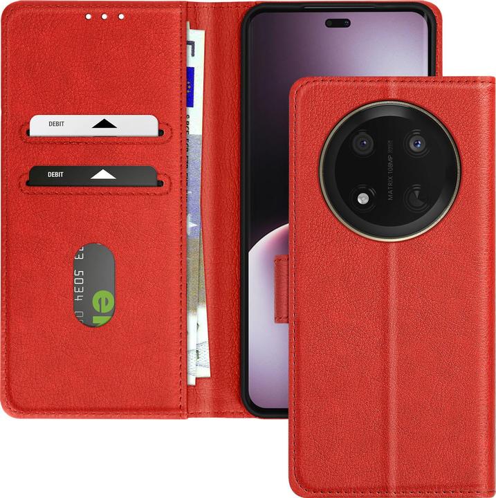 Produktbild Avizar Hülle für Honor Magic 7 Lite Klapphülle Geldbörse und Video-Ständer (Honor Magic7 Lite)
