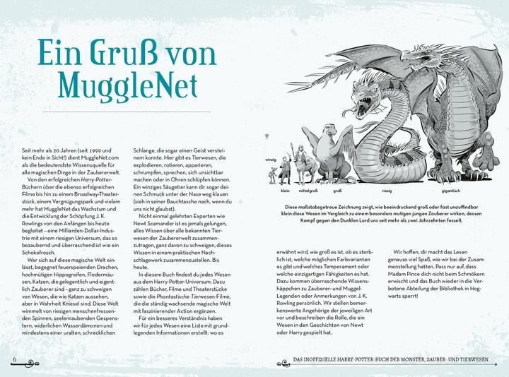Produktbild Das inoffizielle Harry-Potter-Buch der Monster, Zauber- und Tierwesen (Deutsch, Millicent Shacklebolt, 2021)