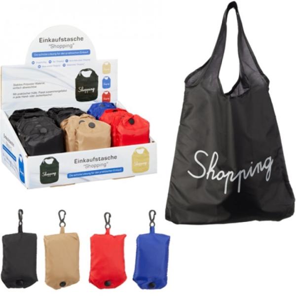 Produktbild Trend-24 Einkaufstasche faltbar "Shopping" 33x34cm