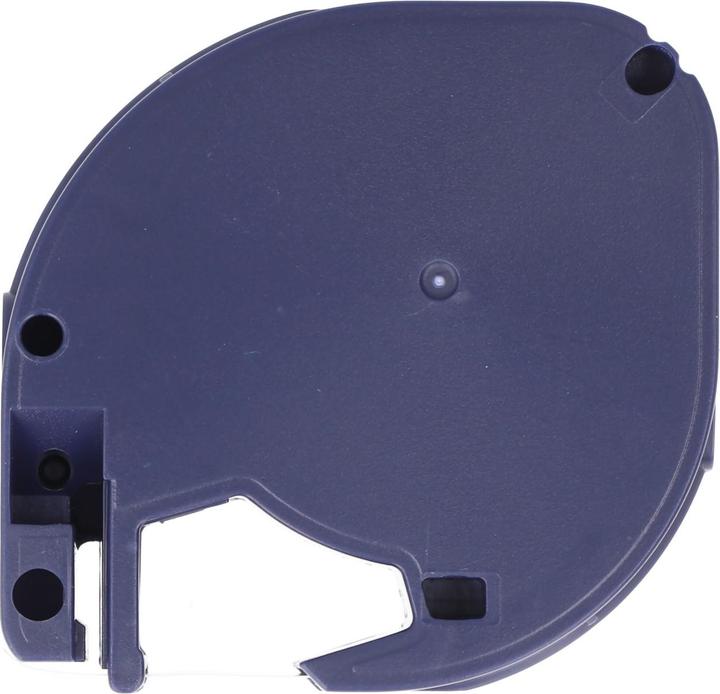 Produktbild AccuCell Schriftband Dymo 91201, LetraTag LT-100H, S0721610, S0721700 (1.20 cm, Schwarz)