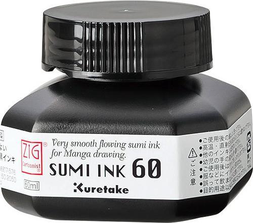 Image du produit Kuretake Encre de Chine Sumi Ink (Encrier, Noir)