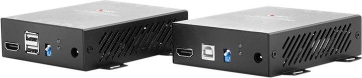 Actual product image Lindy HDMI Fibre Optic & USB KVM Extender