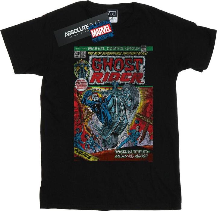 Produktbild Ghost Rider Distressed Comic Cover TShirt (S)