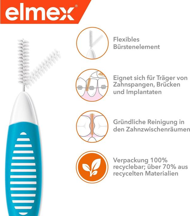 Produktbild Elmex Blau, Grösse 3 (8 x, 3 mm)