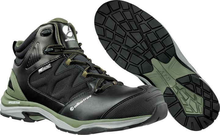 Actual product image Albatros Safety boot ULTRATRAIL OLIVE CTX MID S3 ESD WR HRO SRC (S3, 44)