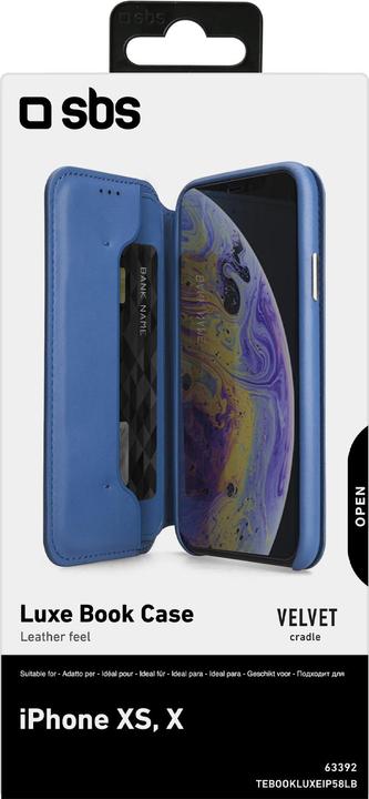 Produktbild SBS Klapphülle Luxe (Apple iPhone XS, Apple iPhone X)