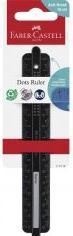 Produktbild Faber-Castell Lineal Dots 15,0 cm, schwarz (15 cm)