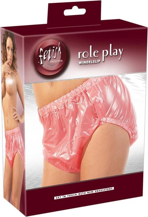Productafbeelding Fetish Collection PVC luierslips (M, L)