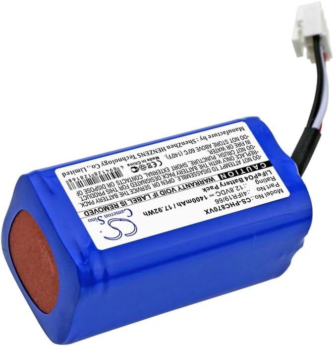 Produktbild Shenzhen Ersatzakku 1400mAh für Philips & Severin Staubsauger