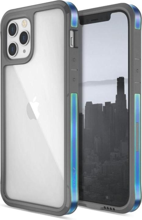 Actual product image Puro X-Doria Raptic Edge do aluminiowe iPhone 12 Pro Max (Drop test 3m) (Iridescent) (Apple iPhone 12 Pro Max)