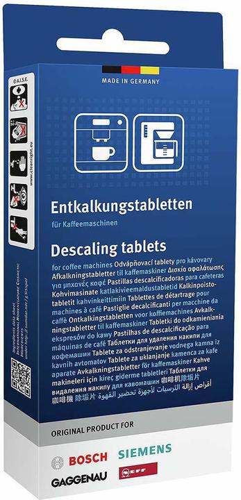 Image du produit Bosch Hausgeräte Pastilles de détartrage
