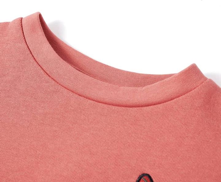 Produktbild VidaXL Kinder-Sweatshirt mit Farbblock Rosa 92,Material: 80 (92)