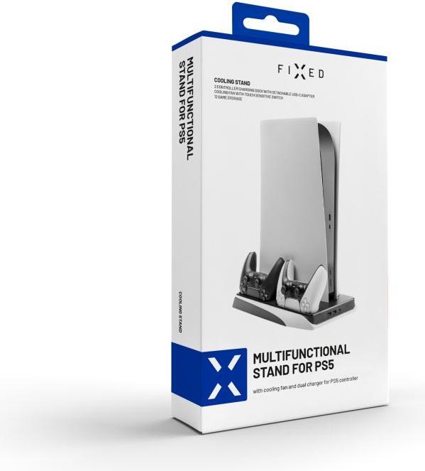 Actual product image Fixed Multifunctional Station for PS5, black and white (PS5)