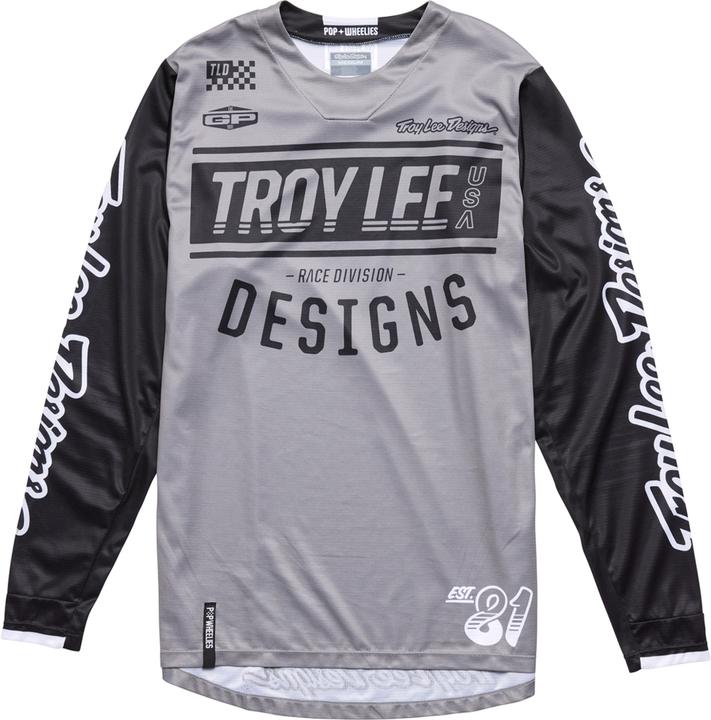 Produktbild Troy Lee Designs GP Jersey, Race 81, gray, L (L)