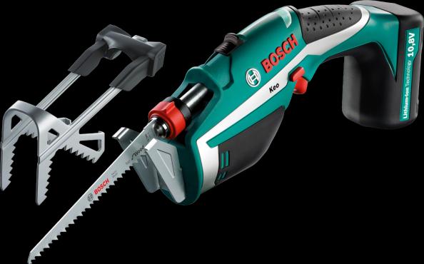 Actual product image Bosch Home & Garden Battery garden saw Keo Set