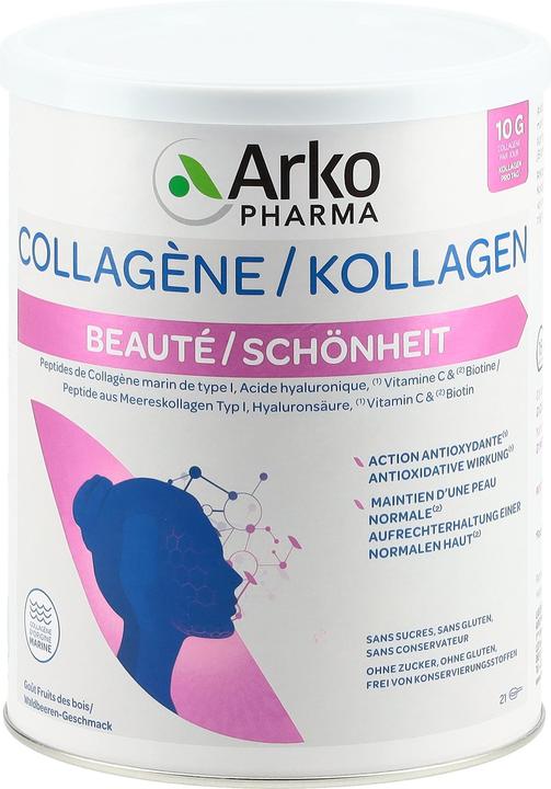 Actual product image Arkopharma Collagen Beauty Ds 260 g (1 Piece, Powder, 340 g)