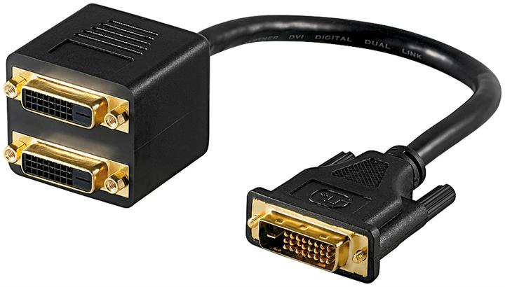 Produktbild Goobay DVI — 2x DVI (0.10 m, DVI)