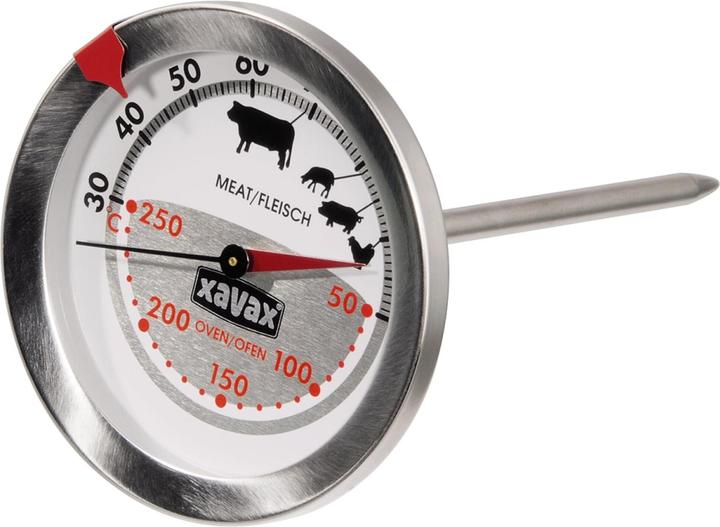 Xavax Back-/Bratenthermometer Mechanisches Fleisch- und Ofenthermometer