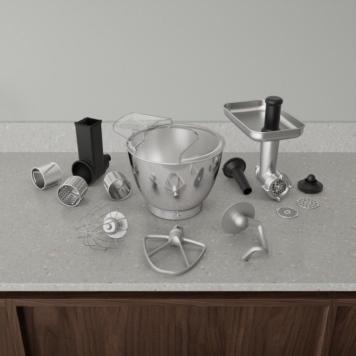 Immagine prodotto Electrolux E5KM1-6GBP Robot da cucina Nero, Grigio (5000 ml, 1200 W)