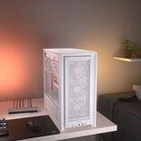 Actual product image Corsair Geh Midi FRAME 4000D RS Mid-Tower, White (Mini-ITX, ATX, mATX)