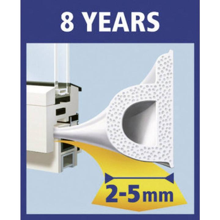 Produktbild tesa tesamoll CLASSIC P-Profil Fensterdichtung, Gummidichtung zum Isolieren