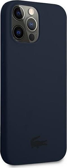 Actual product image Lacoste iPhone 13 Pro Max Liquid Silicone Glossy Printing Logo Case (Apple iPhone 13 Pro Max)