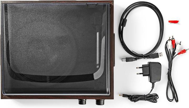 Produktbild Nedis Plattenspieler, 18W Lautsprecher, PC-Schnittstelle (Manuell)