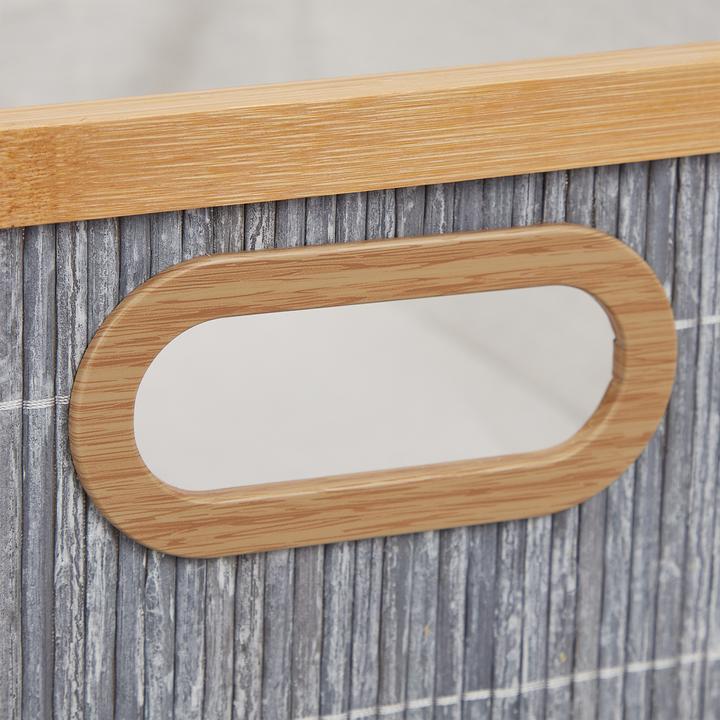 Immagine prodotto Relaxdays 3x cestino di stoccaggio (3 x, 41 x 33,5 x 17 cm)