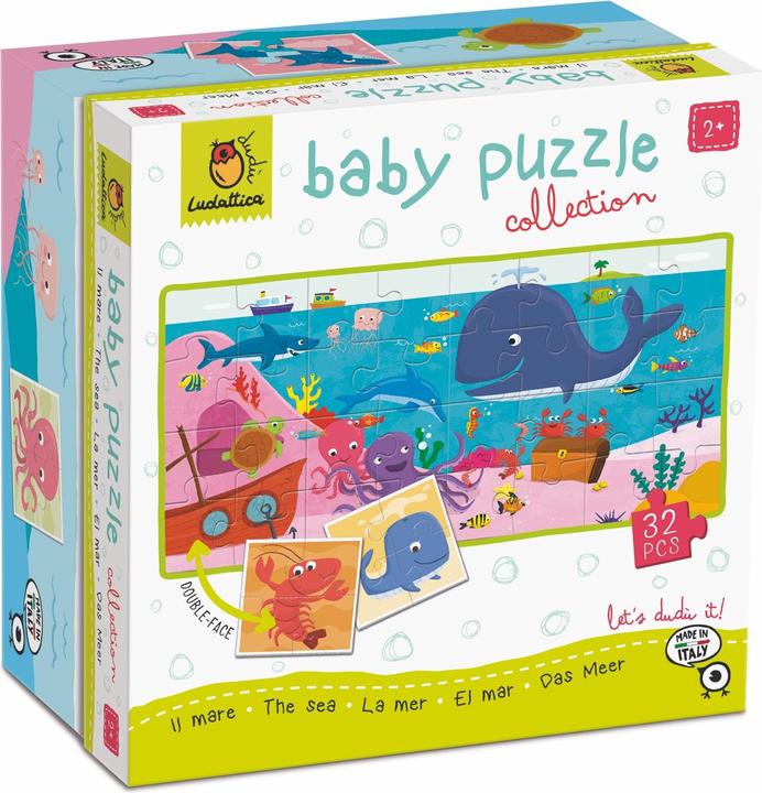 Produktbild Ludattica 32 Piece Puzzle - Dudù: The Sea (4 Teile)