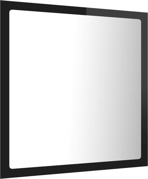 High gloss, Black