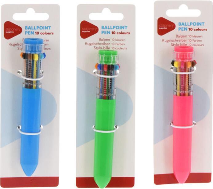 Produktbild Mehrfarbenstift mit 10 Farben (Mehrfarbig, 10 x)