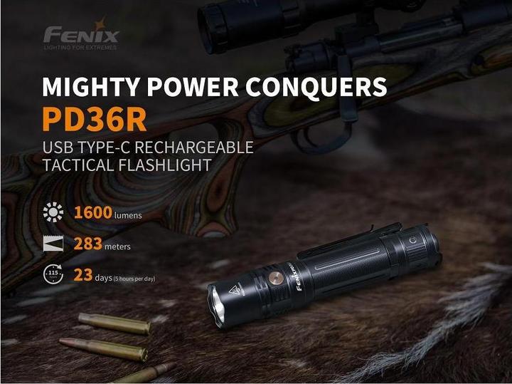 Actual product image Fenix PD36R (13.60 cm, 1600 lm)