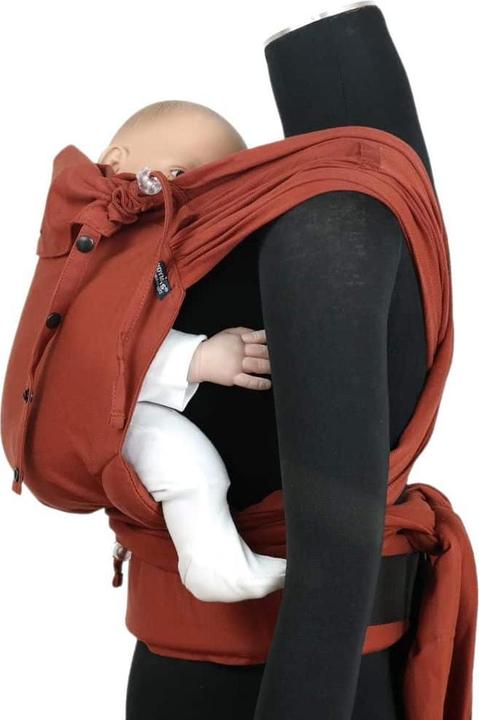 Actual product image Baby Carrier DidyKlick 4u Rusty Red